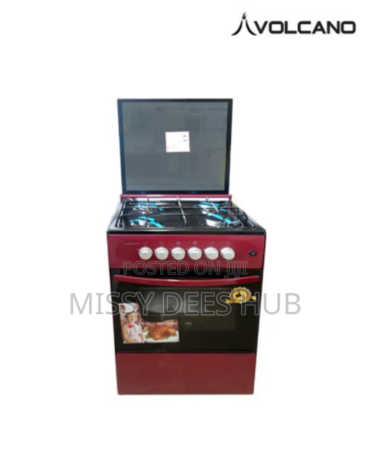 Vulcano 4 Gas Burner (50x50)