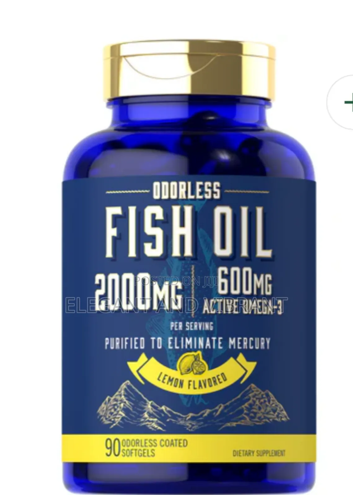 Fish Oil 2000mg Per Serving | 90 Softgels