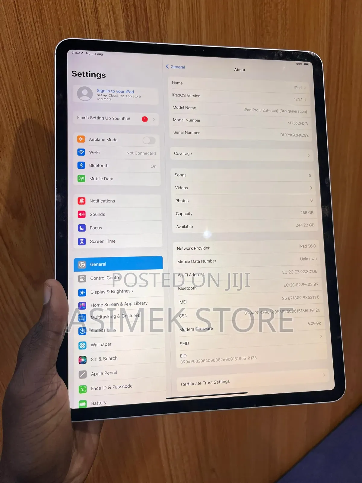 Apple iPad Pro 12.9 (2018) 256 GB Silver