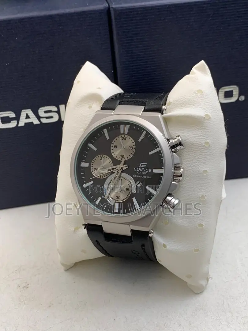 Casio Edifice Leather Strap