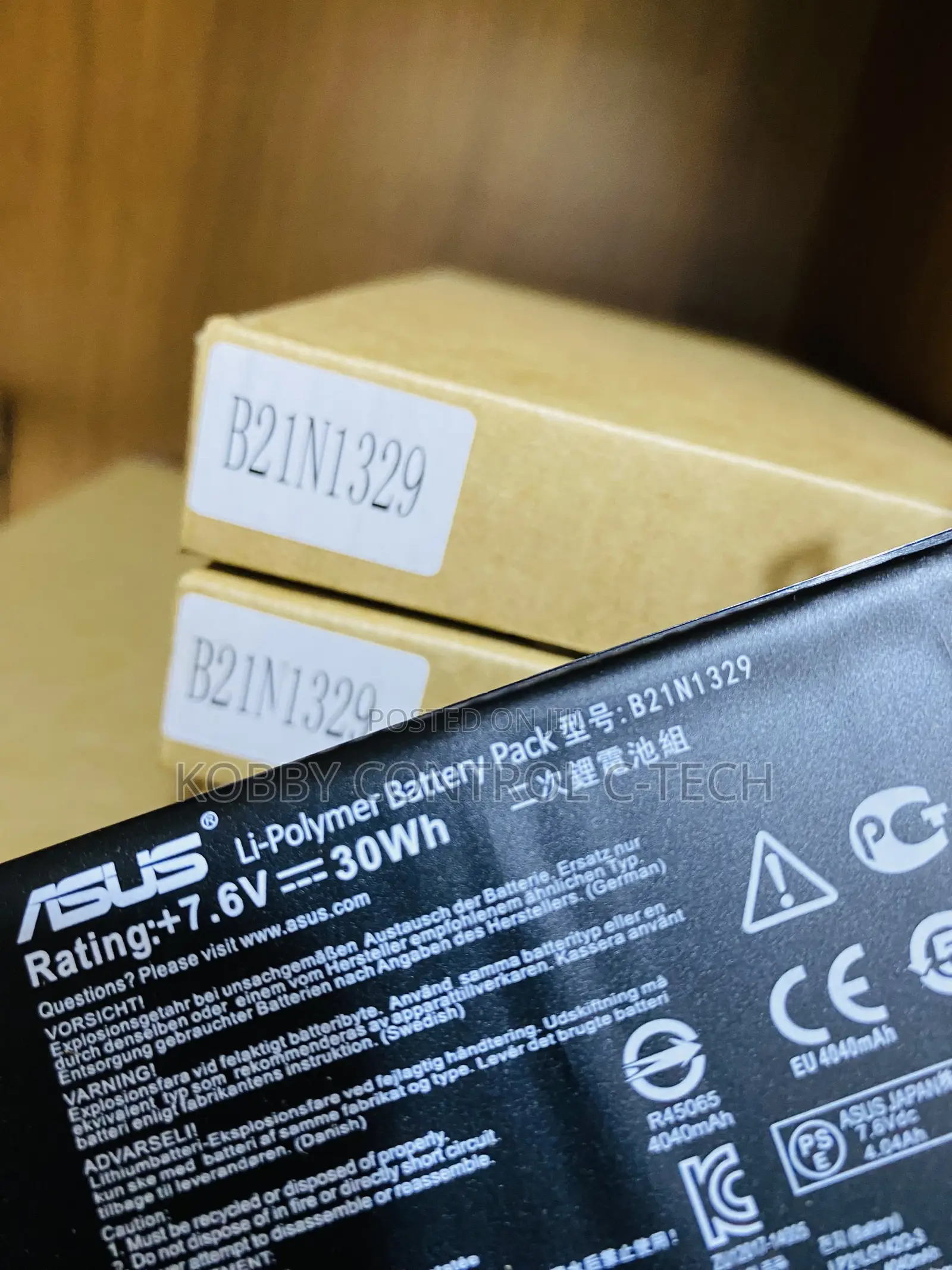 B21n1329 Asus Original Inbuilt Battery Grade A