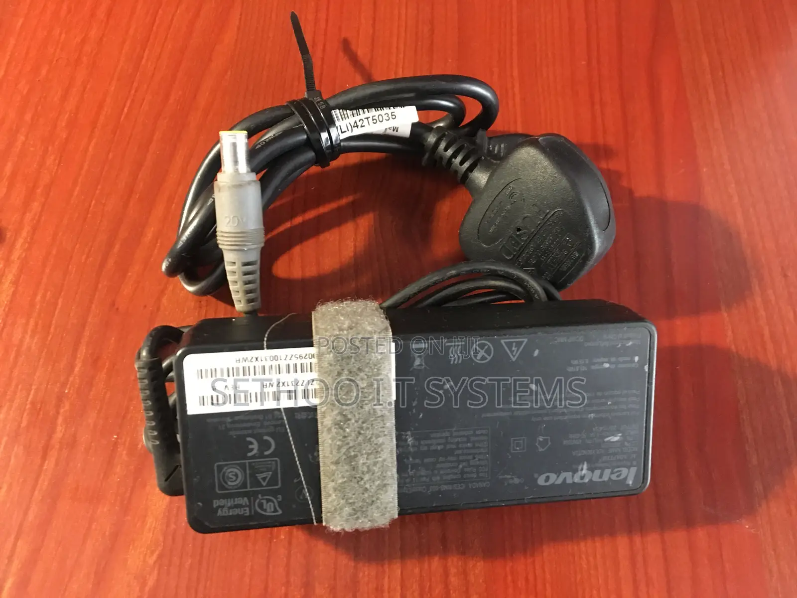 Original Lenovo Yellow Mouth Charger