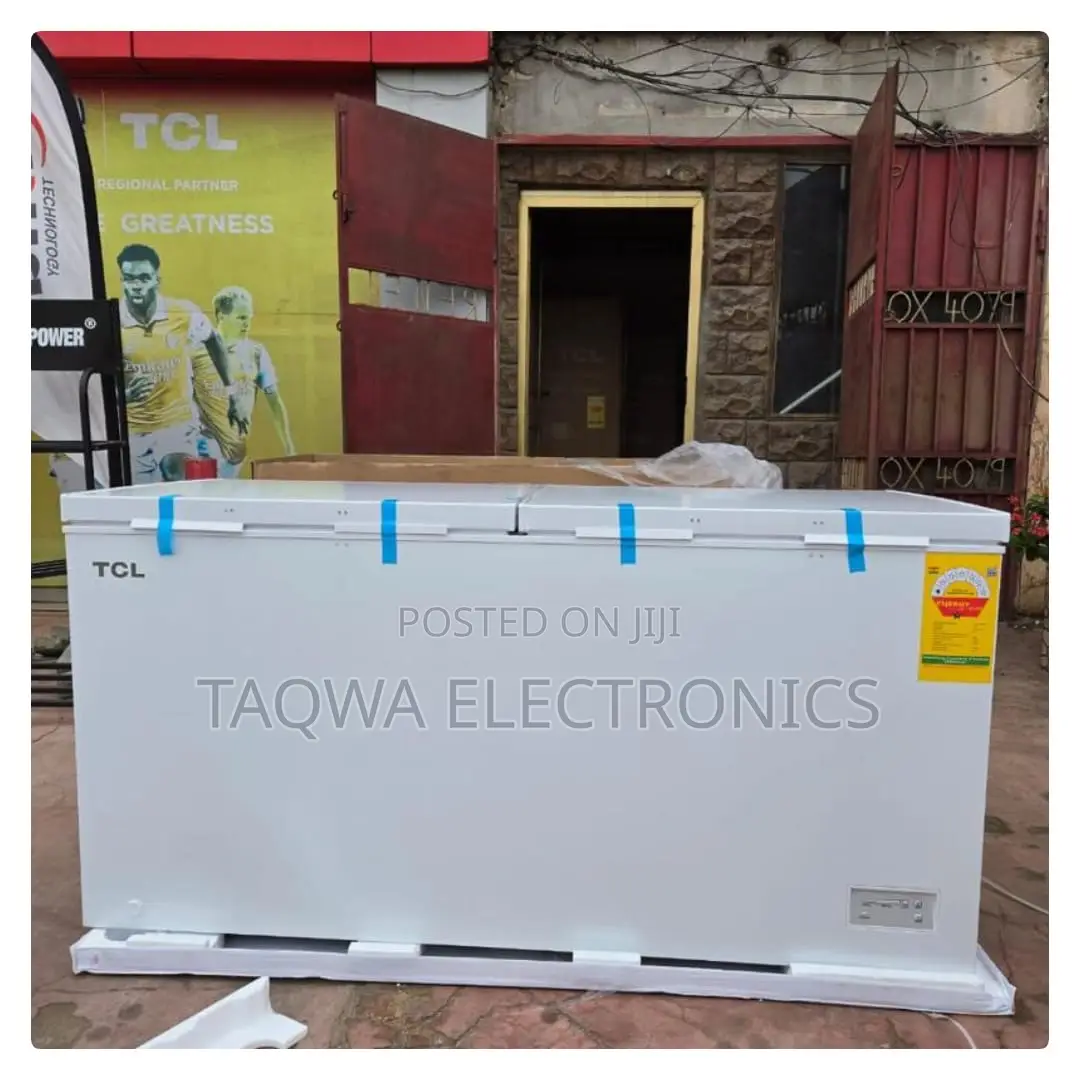 TCL Chest Freezer With 2-Doors 508 Liters