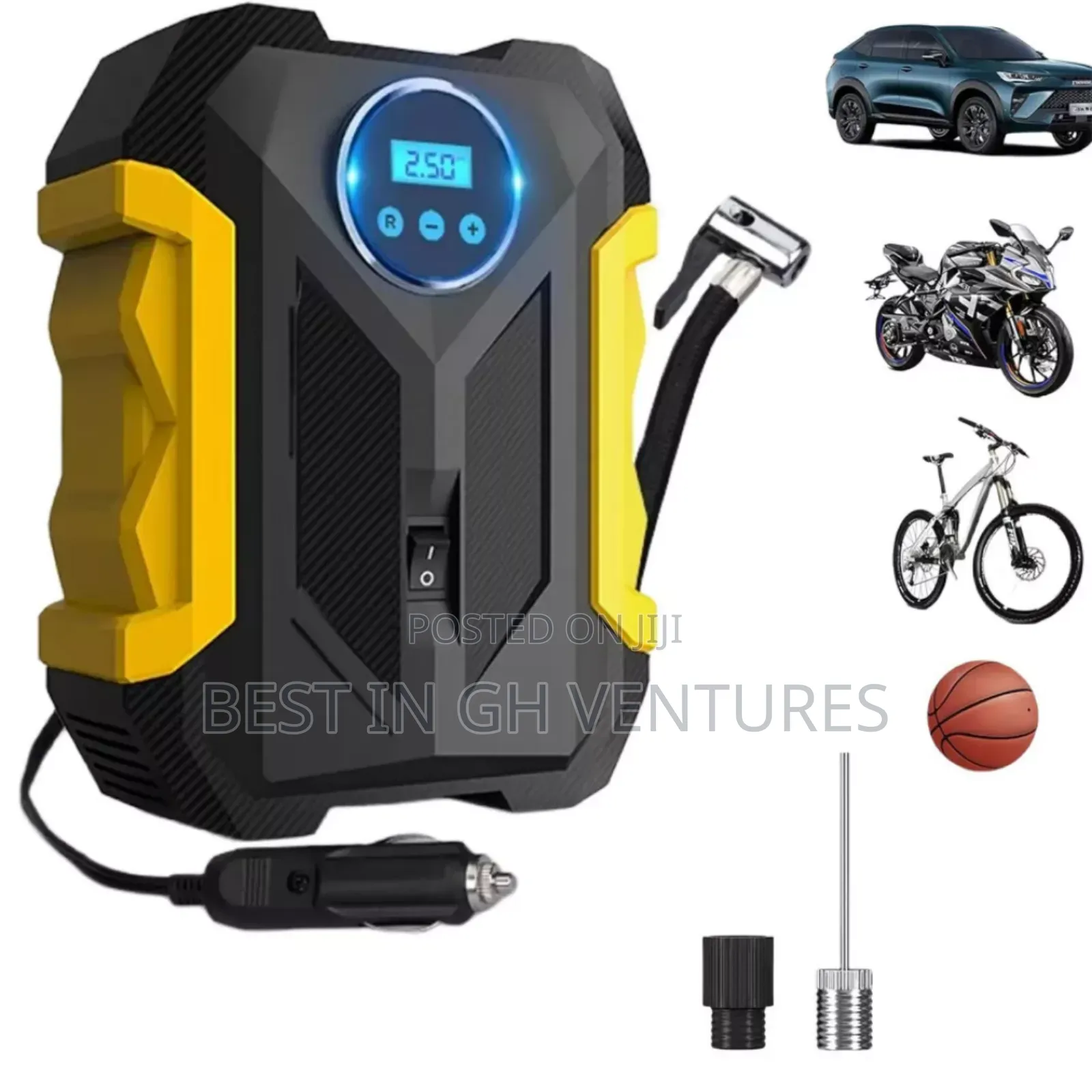 Digital Car Tire Pump