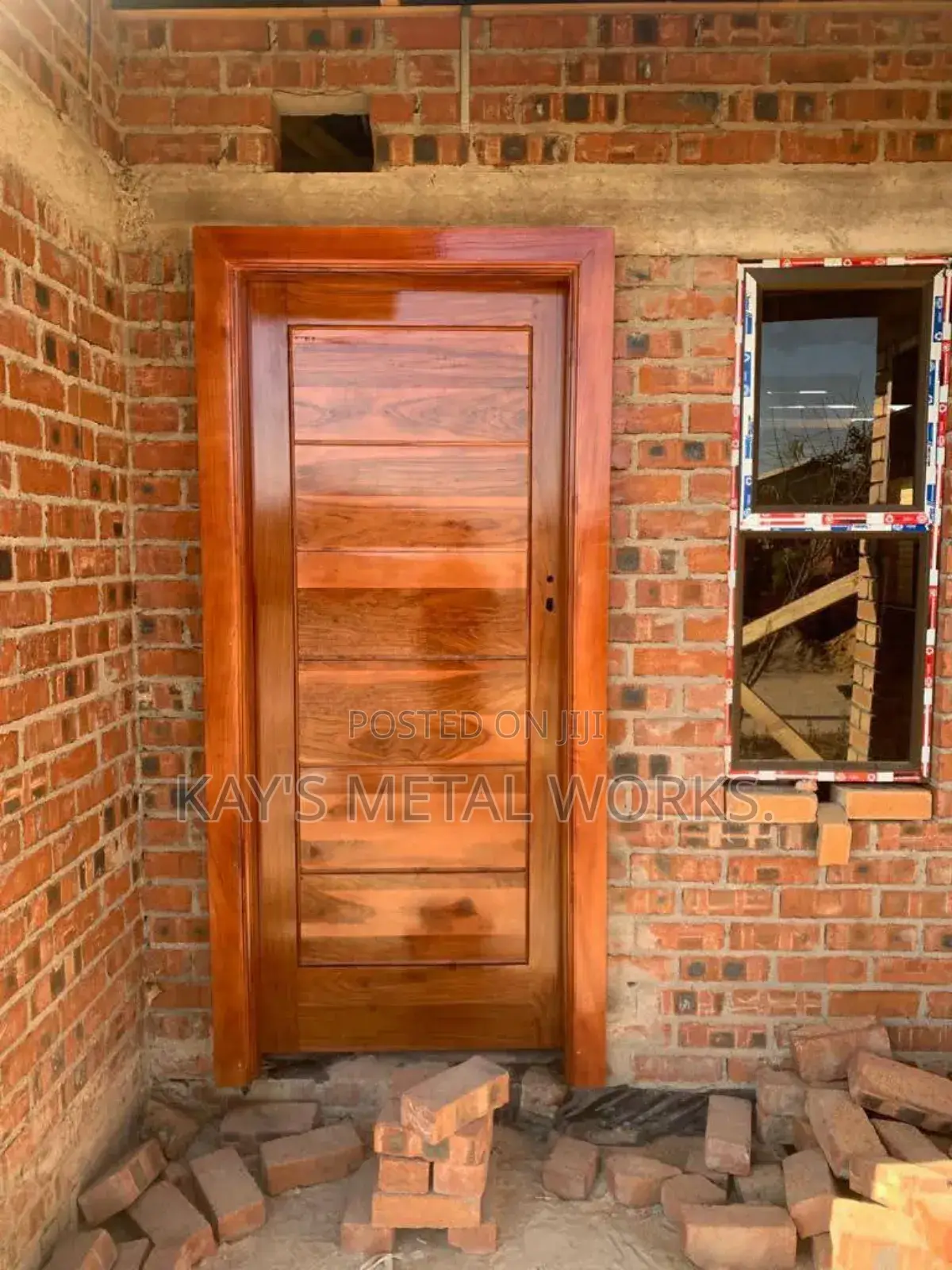 Stain Wood Door Spraying