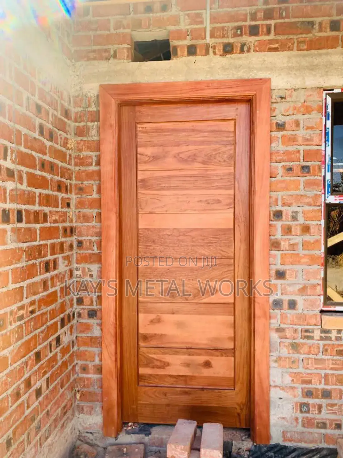 Stain Wood Door Spraying