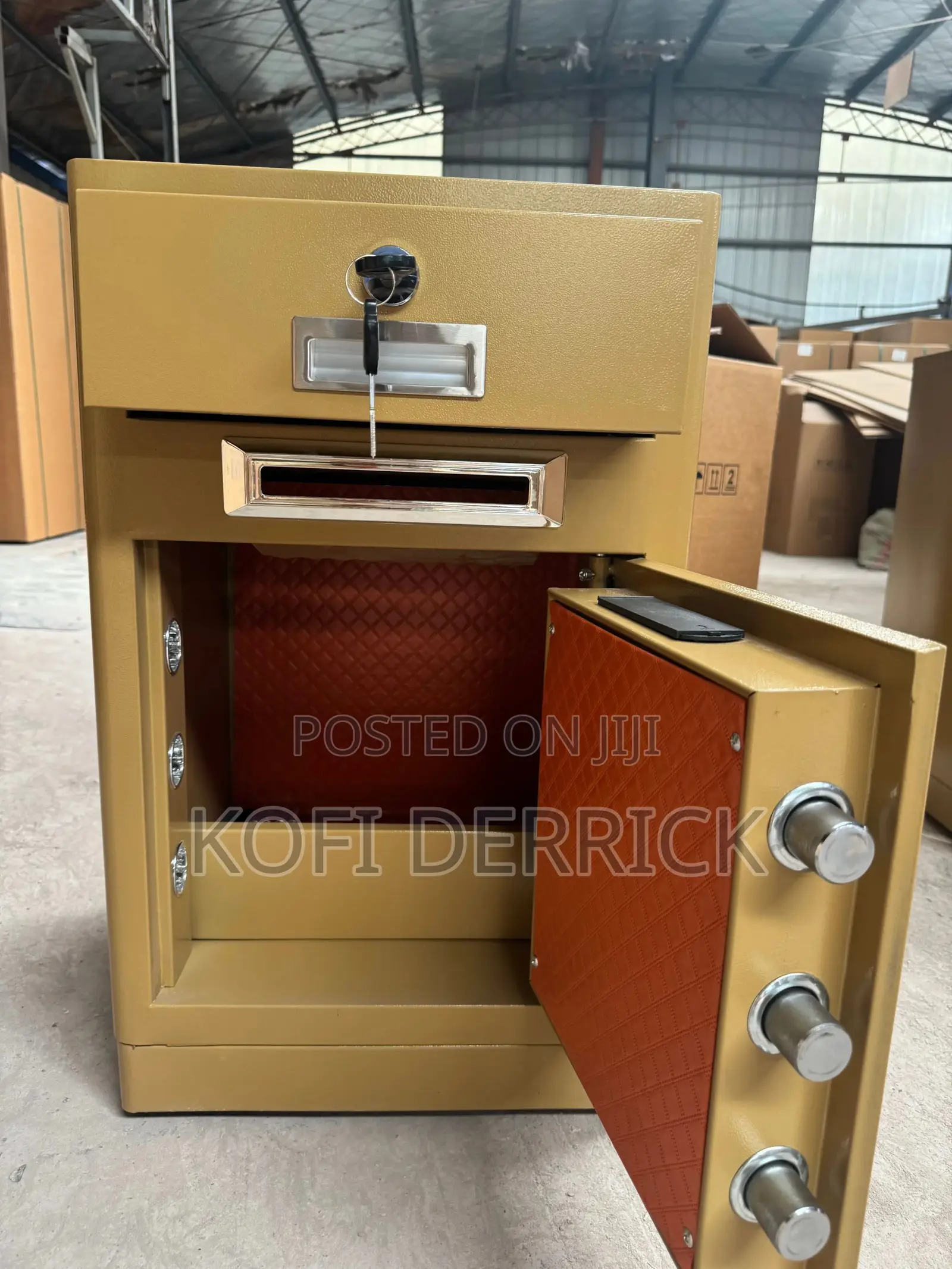 Drop Safe Deposit Box - Drop Slot Cash Box