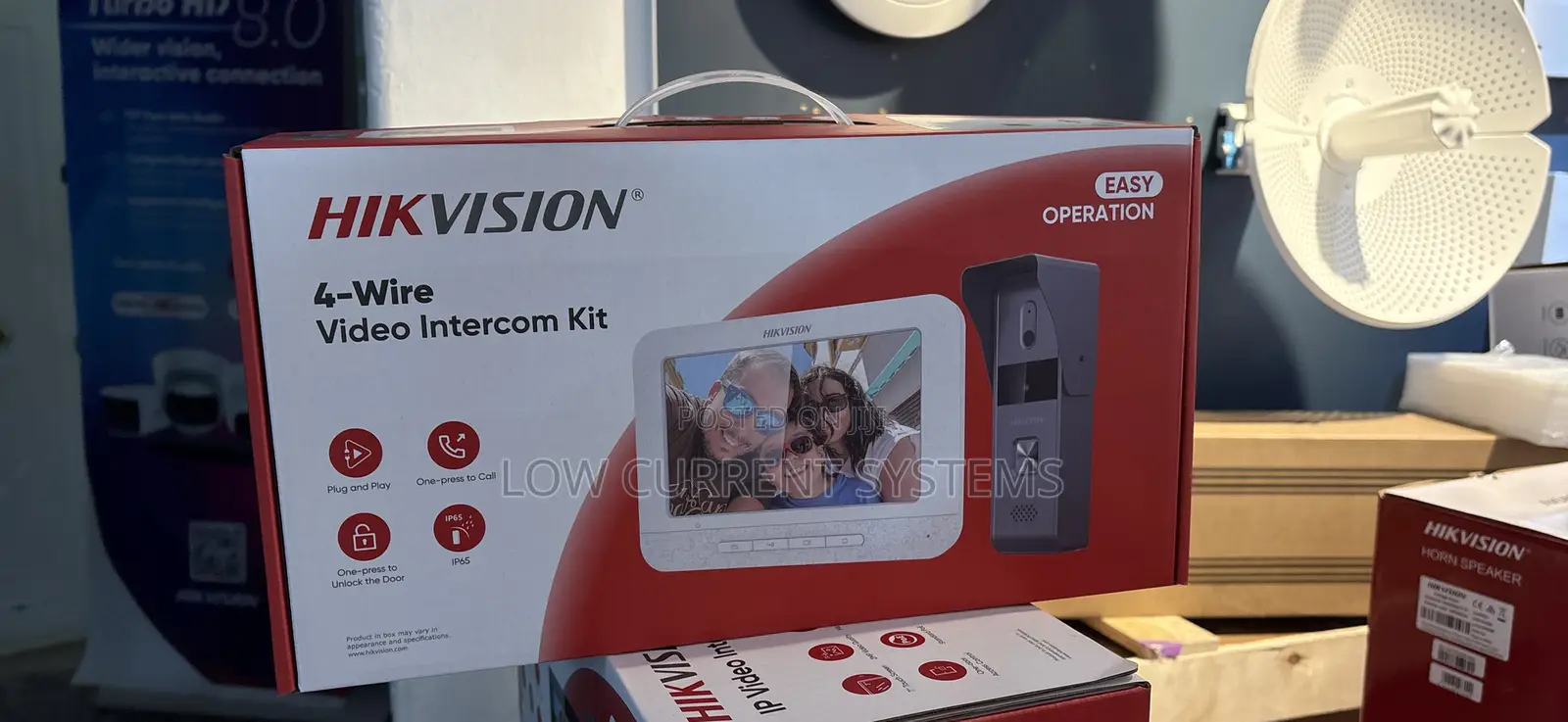 Hikvision Doorbell Analog Intercom Video Doorbell