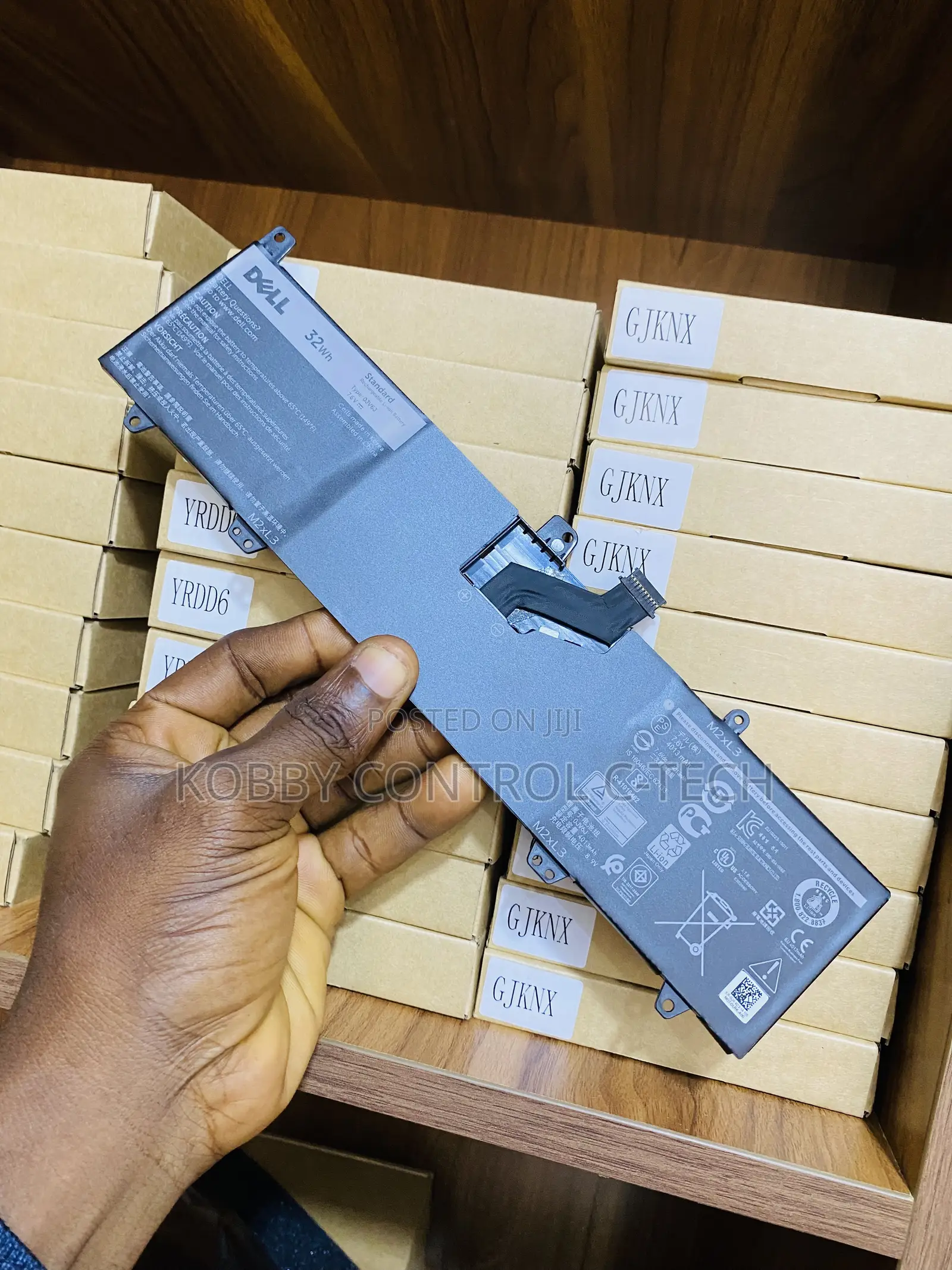 Ojv6j Dell Original Laptop Inbuilt Battery Grade A