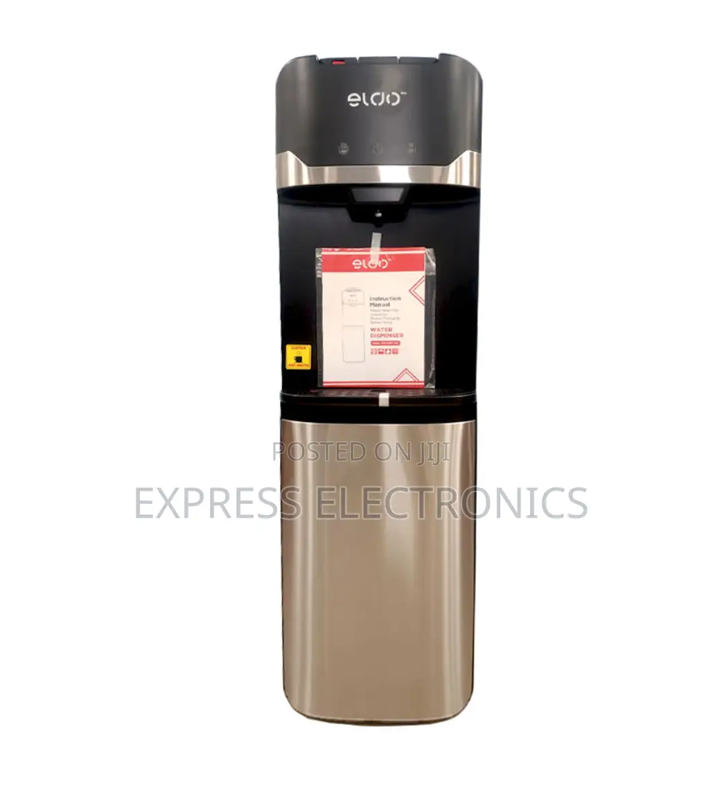 Eldo-Wd-Hc1050tlbg Eldo Water Dispenser E Load 2 Taps Black Silver