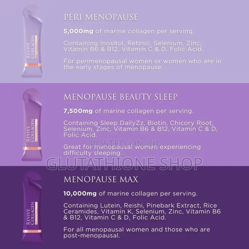 Revive Collagen Menopause Meno Max