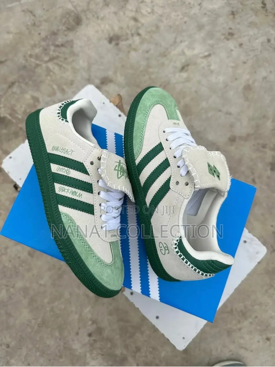 Adidas Samba Lt “Green/White” Sneakers