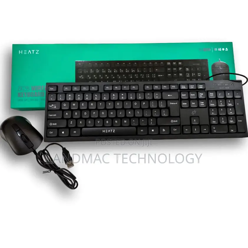 Zk28- Wired Keyboard Combo Heatz