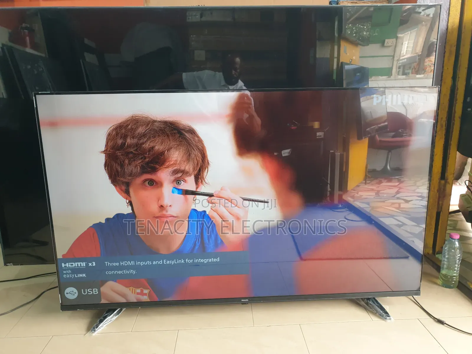 2024/Philips 55"Uhd HDR Edgeless Smart Satellite Tv