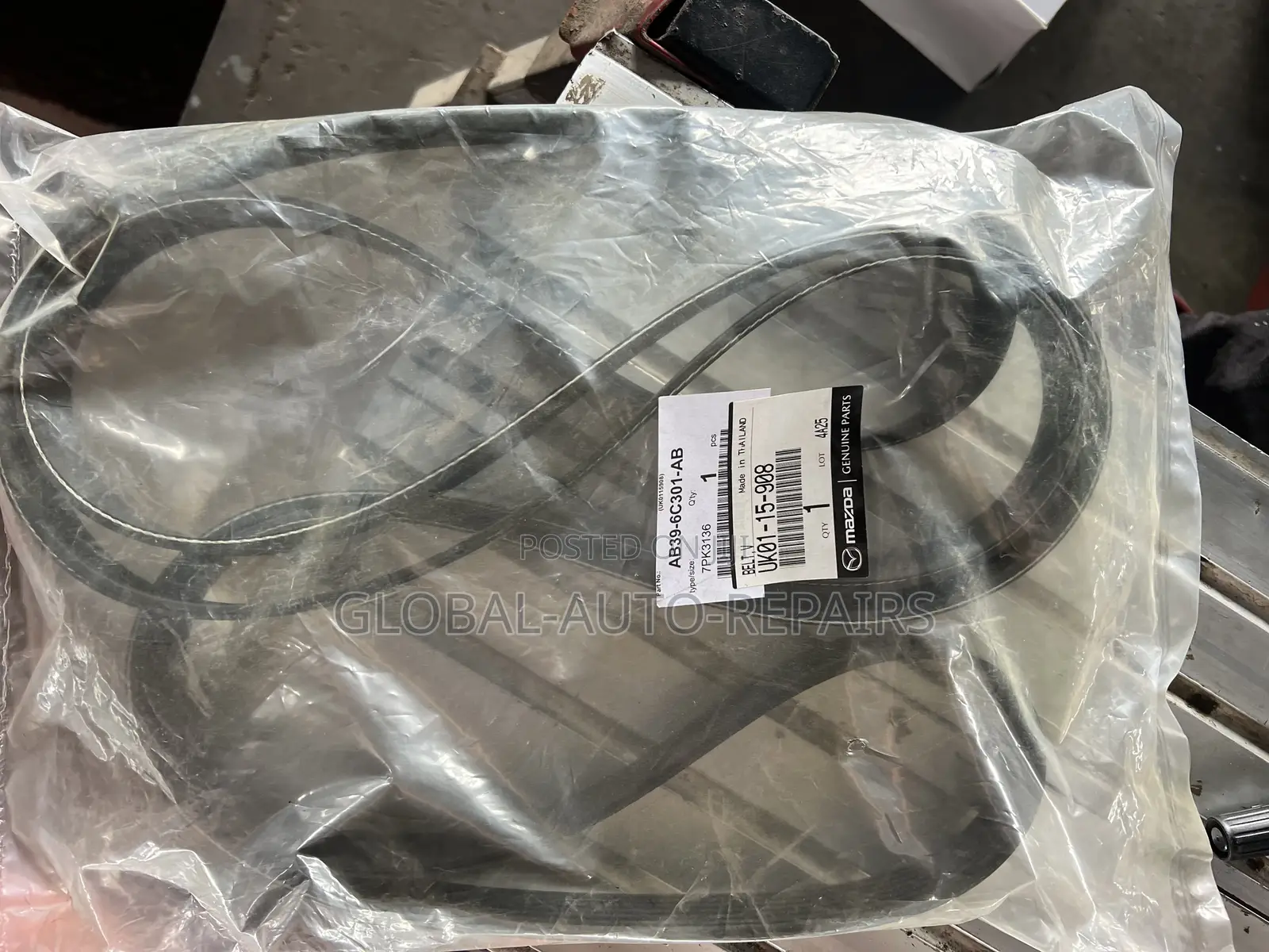Bt 50 Serpentine Belt 3.2 and 2.2 Available