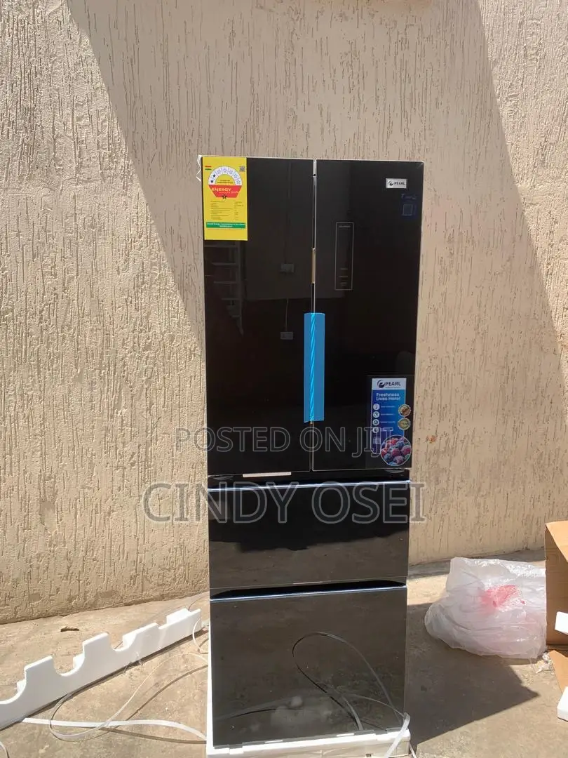 Pearl Pf 441mdbg 320liters French Door Fridge