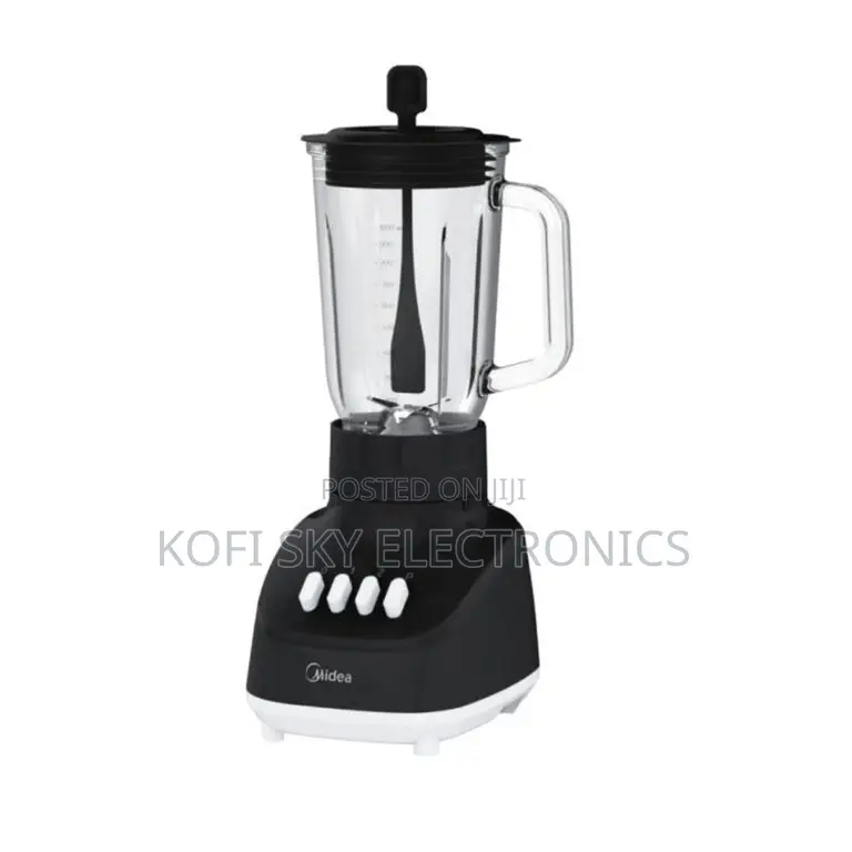 Midea Blender 1.0 Ltr Black + Jar