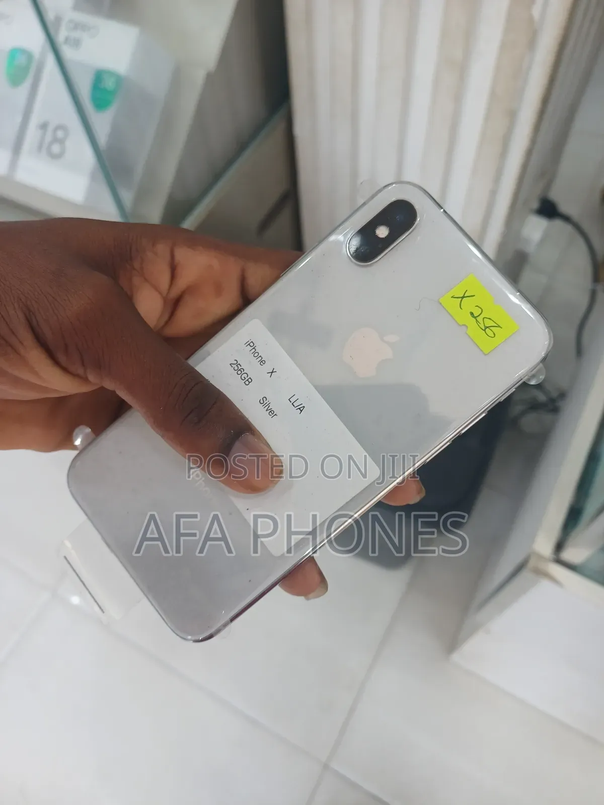 Apple iPhone X 256 GB Silver