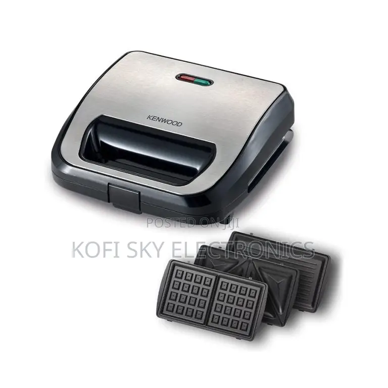Kenwood 3 In 1 Sandwich Maker Waffle And Grill