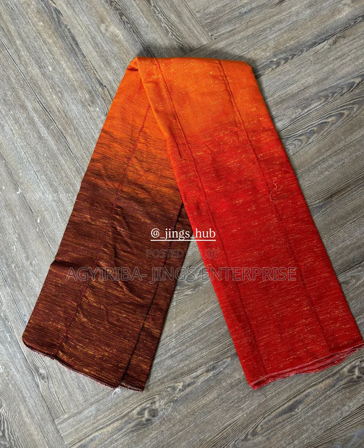 Handwoven Ombre Kente