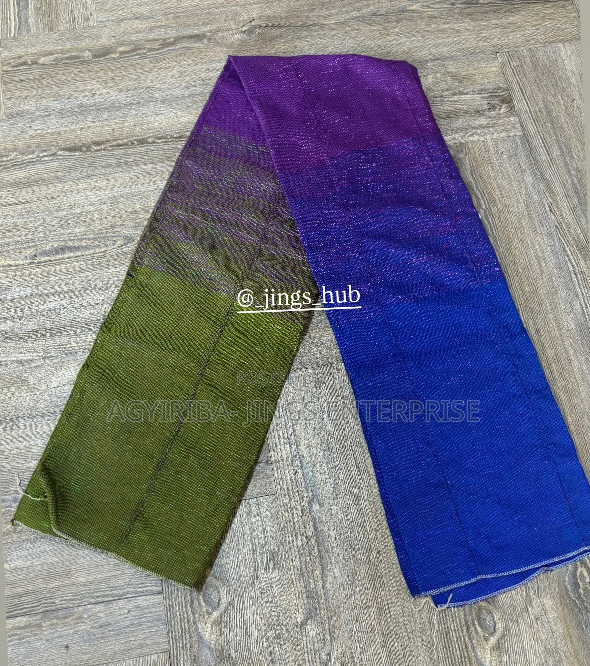 Handwoven Ombre Kente