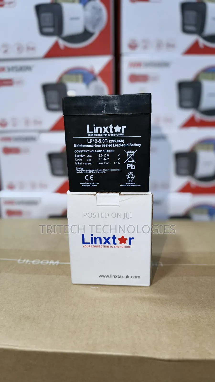 Linxtar 12v5ah Led Acid Ups Battery Usa