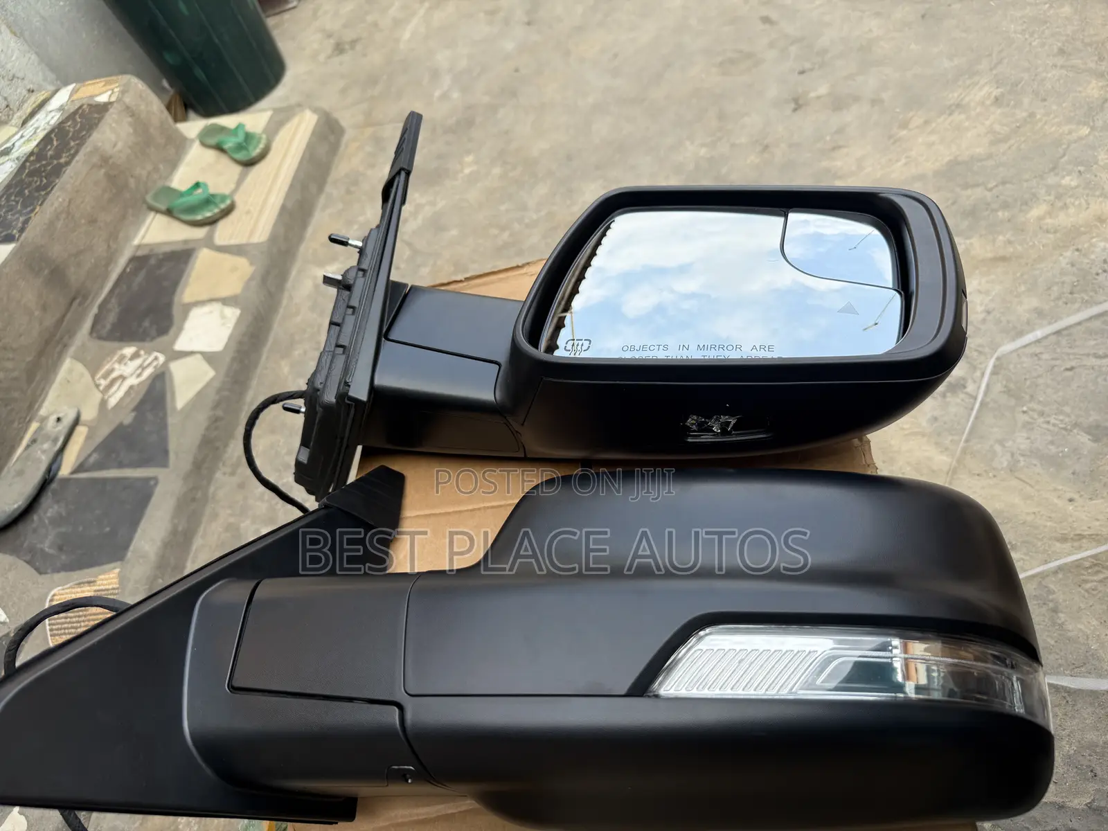 Dodge Ram1500 2017-2021 Side Mirro With Light And Blind Spot Sensor