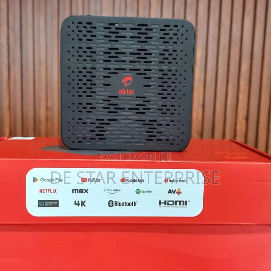 Airtel Tv Box and Router With Free Lifetime Subscription