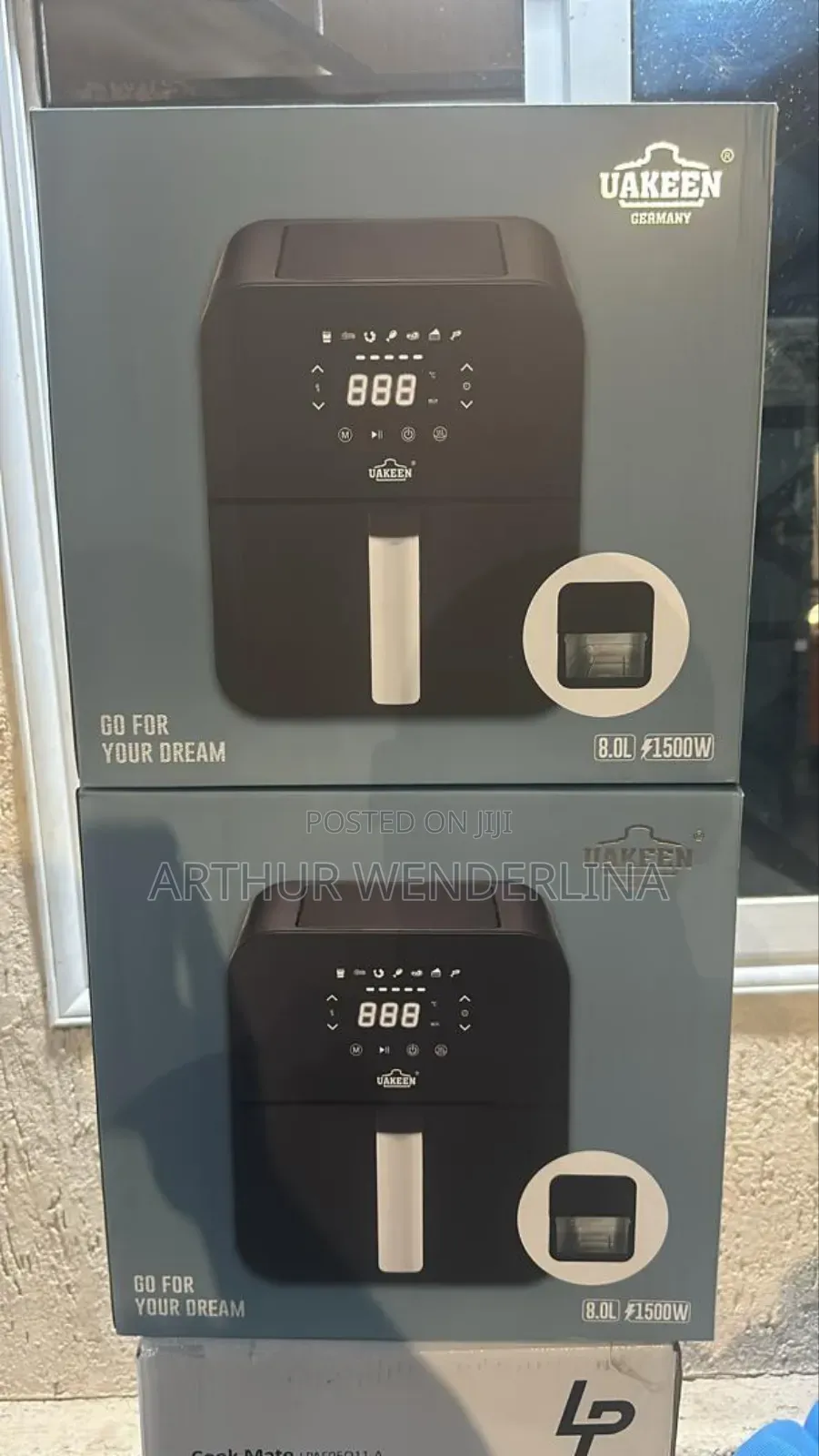 Powerful Uakeen Germany 8l Digital Air Fryer