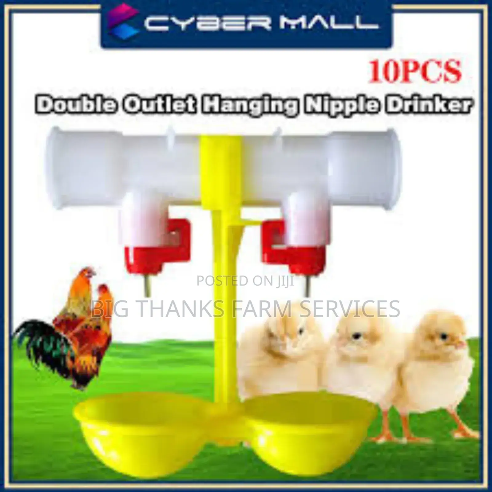 Automatic Double Nipple And Cup Drinker