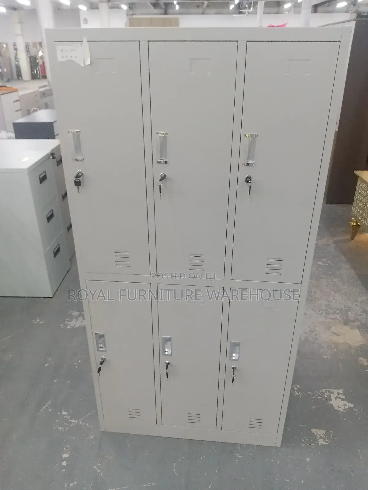 Original 6 Lockal Metal Cabinet