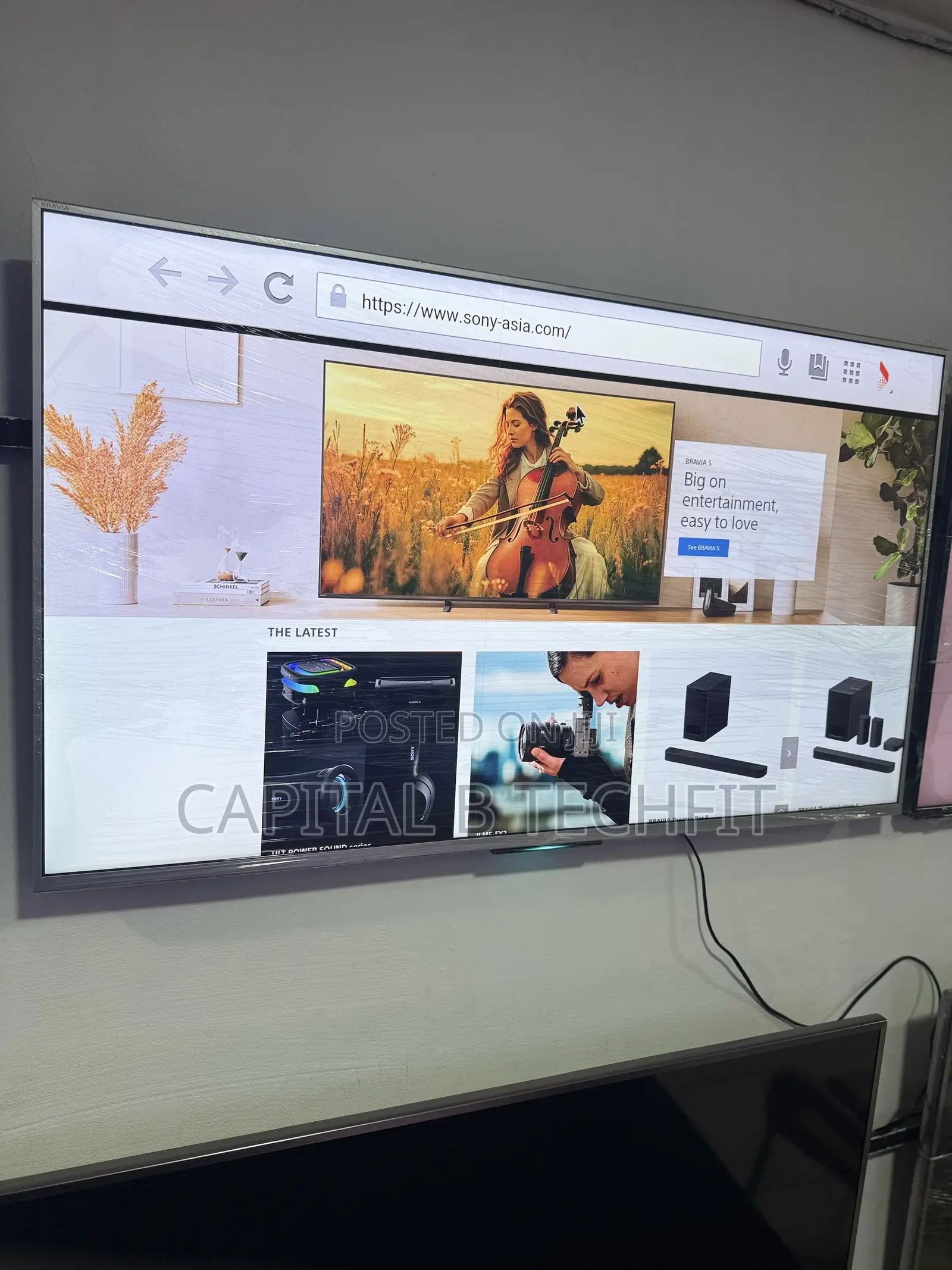 50inches Full Digital Satellite Android Ultra Hd Led Smart Sony TV