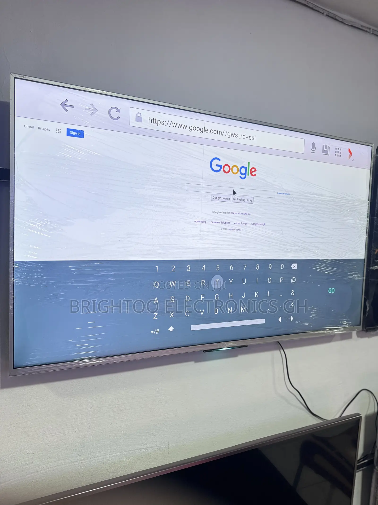 50inches Full Digital Satellite Android Ultra Hd Led Smart Sony Tv