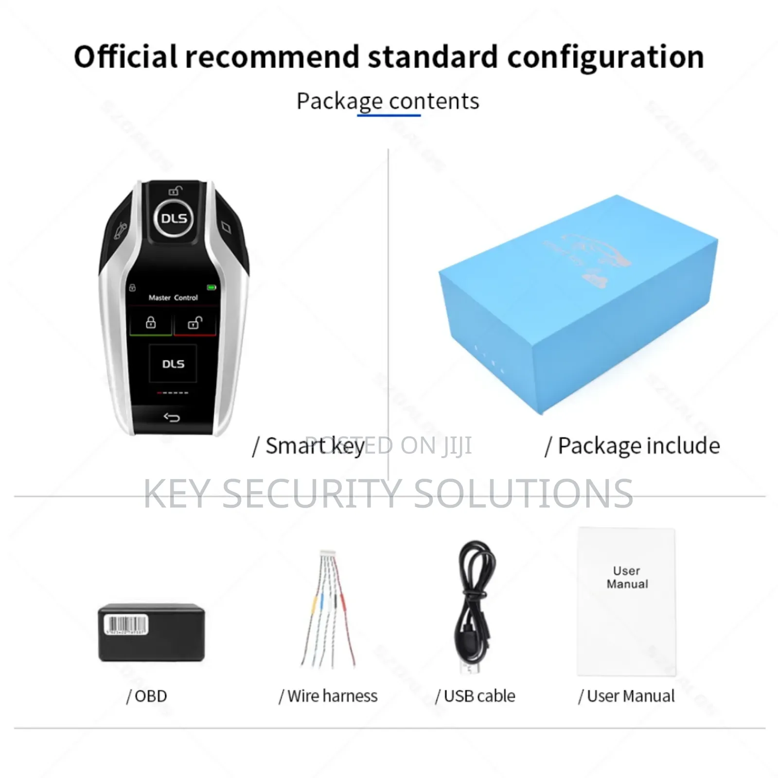 Universal Smart LCD Car Key