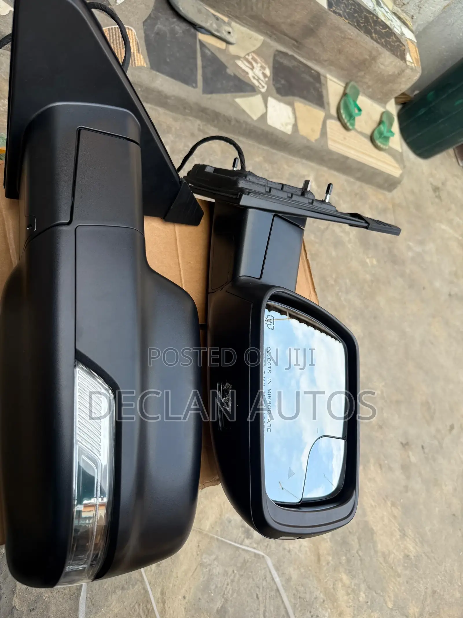 19-20 Dodge Ram1500 Left Side Textured Mirror Driver Hand Lh Auto Dim