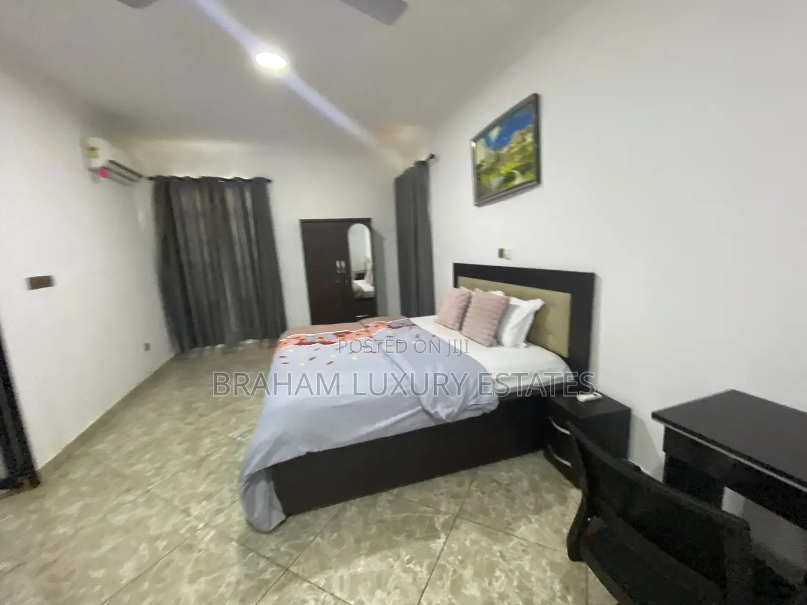 Furnished 1bdrm Apartment in Braham Luxury, East Legon for rent