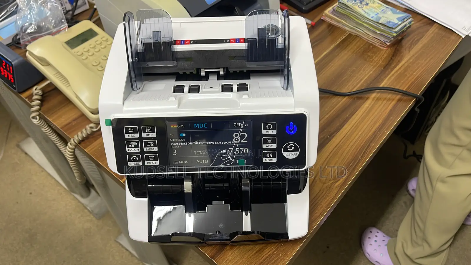 Al 920 Mix Value, Money Counter With Rechargeable Battery Backup
