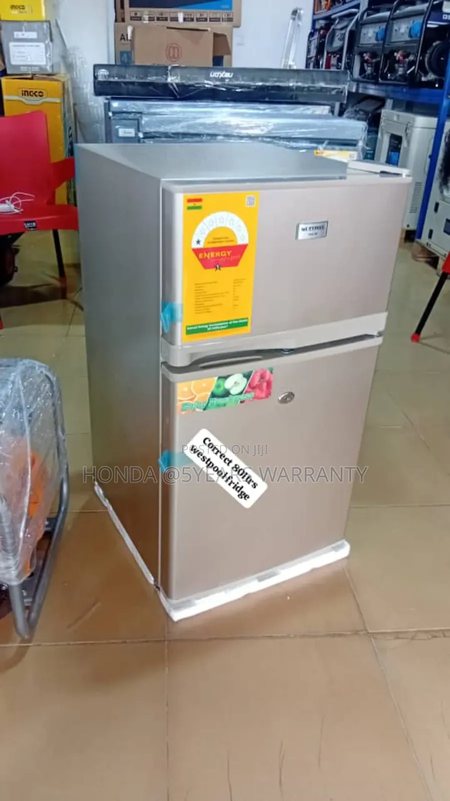 Westpool 80ltrs Fridge Top Freezer Westpool 80ltrs Fridge