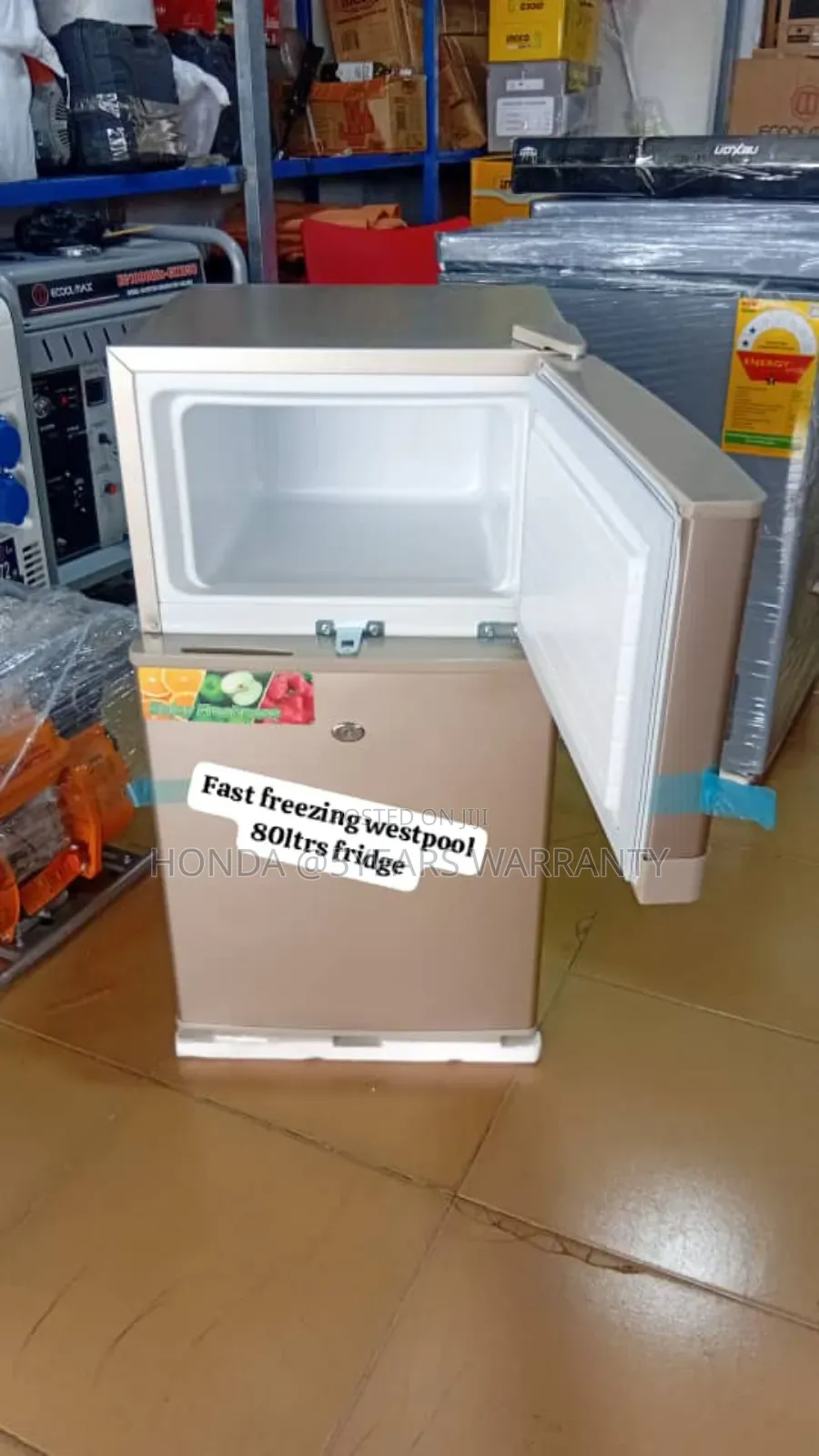 Top Freezer 80ltrs Westpool Table Top Fridge Westpool 80ltrs