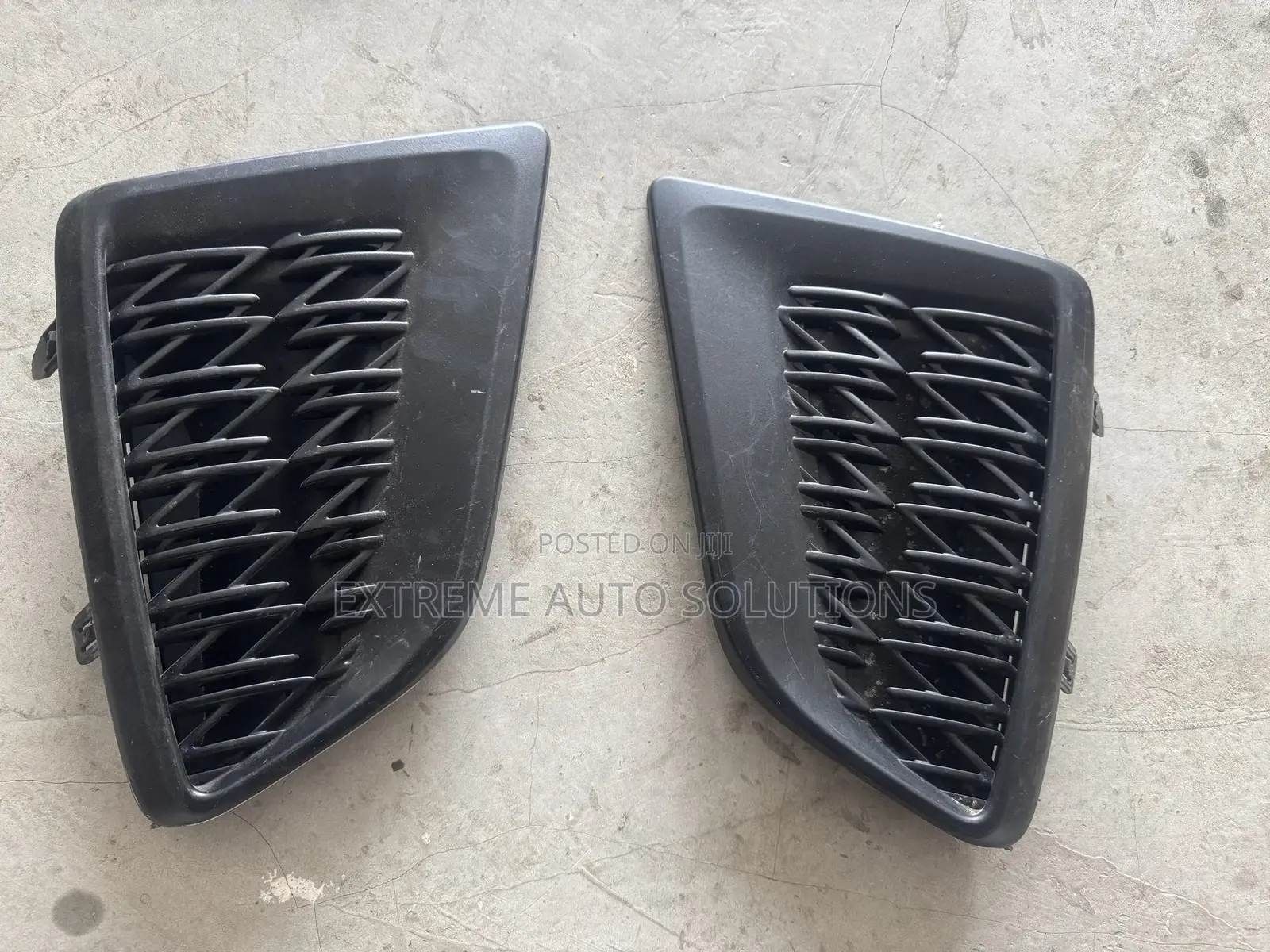 Lexus Rx350 450h 2020-2022 Black Front Fog Light Cover