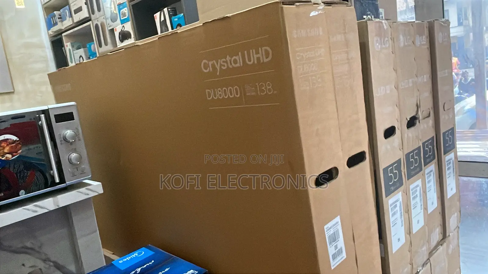Solid Choice Seeking High Quality(Samsung Du8000 55 HDR Smart Tv)