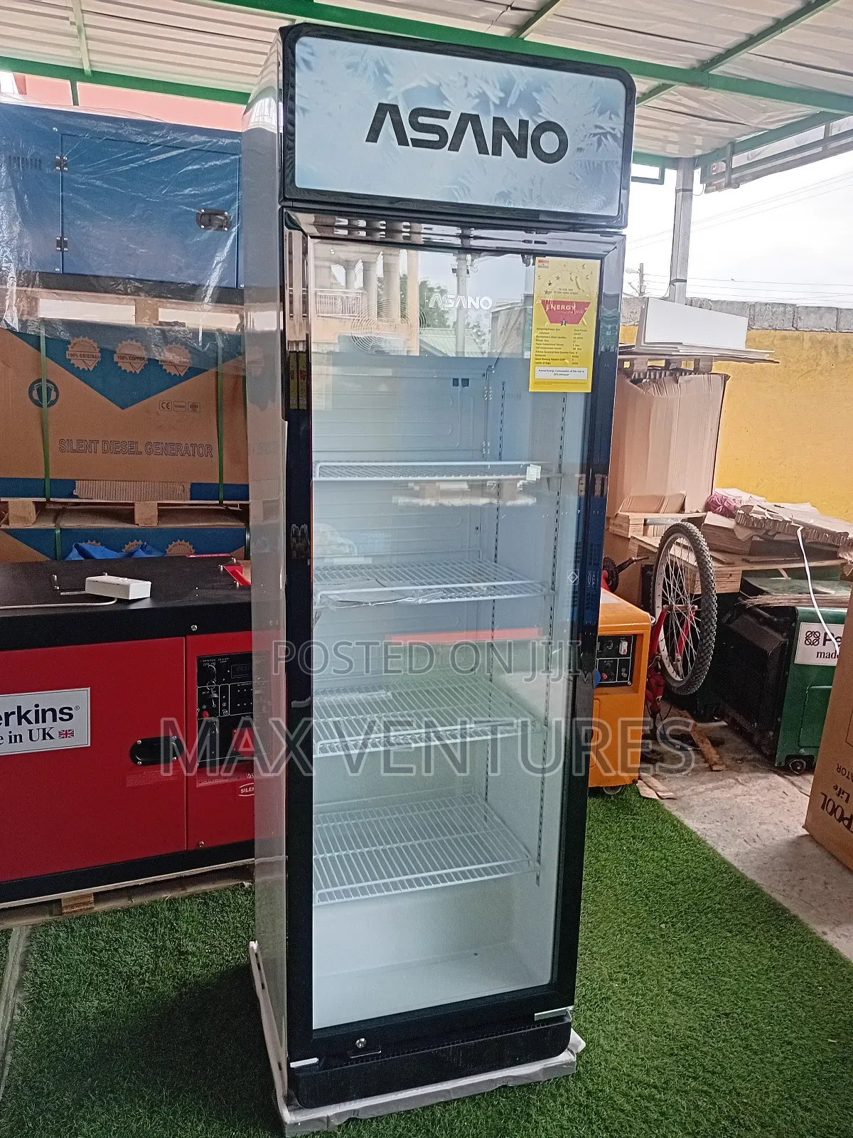Asano Chest Freezer Quiet Operation Glassed Door