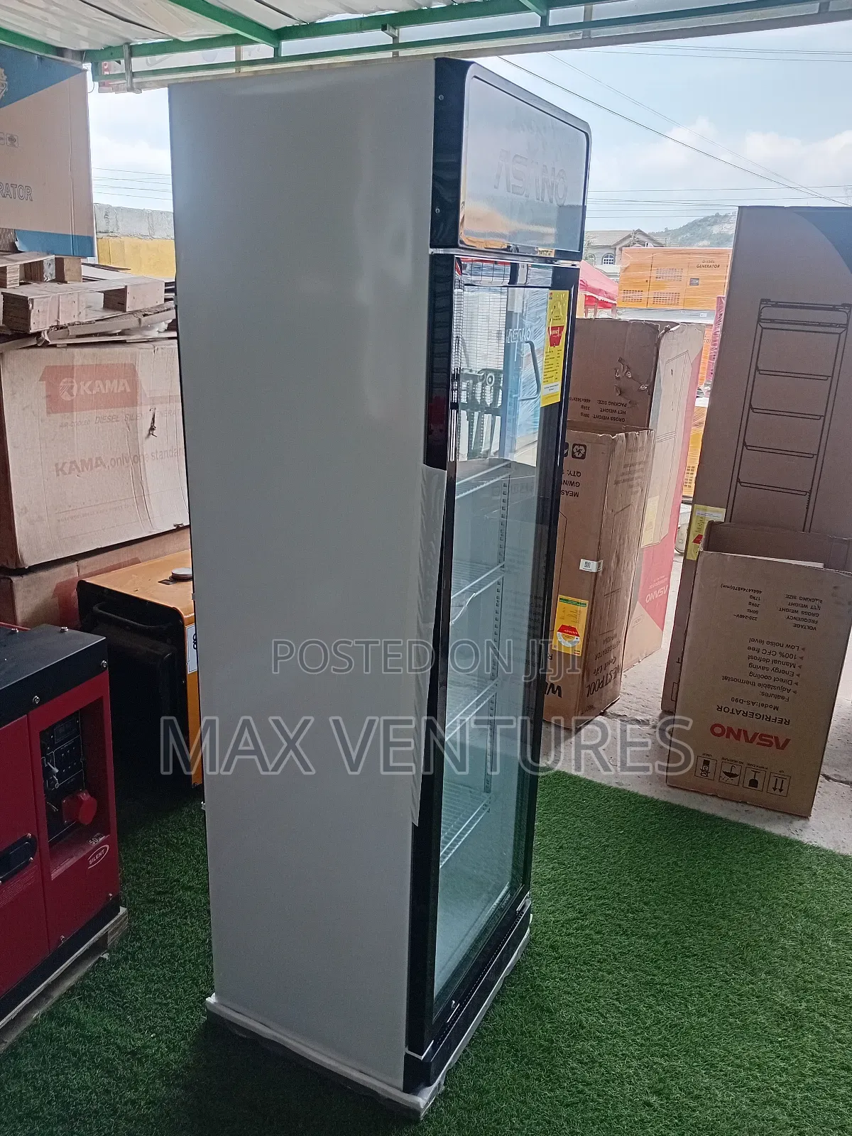 Asano Chest Freezer Quiet Operation Glassed Door