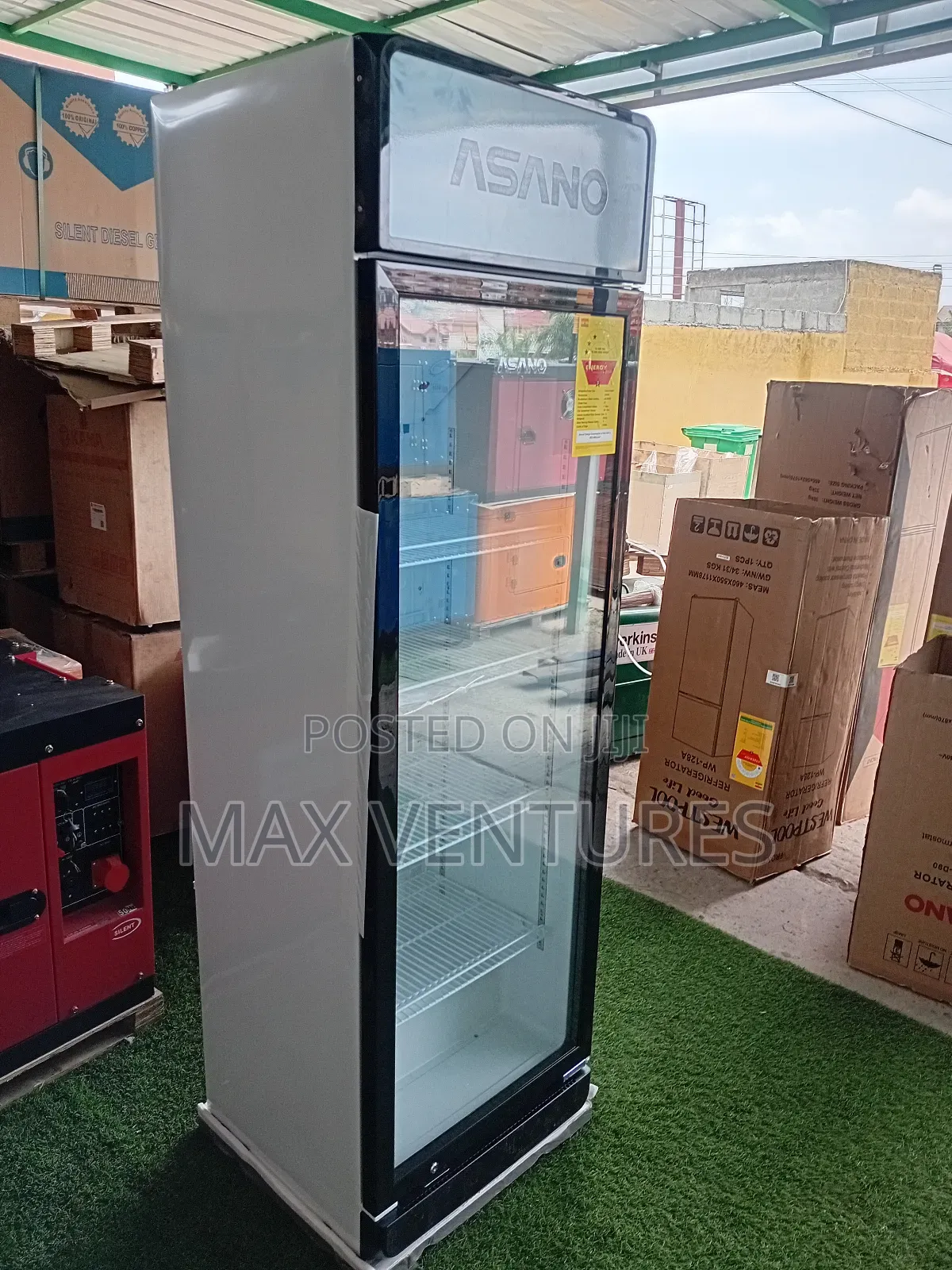 Asano Chest Freezer Quiet Operation Glassed Door