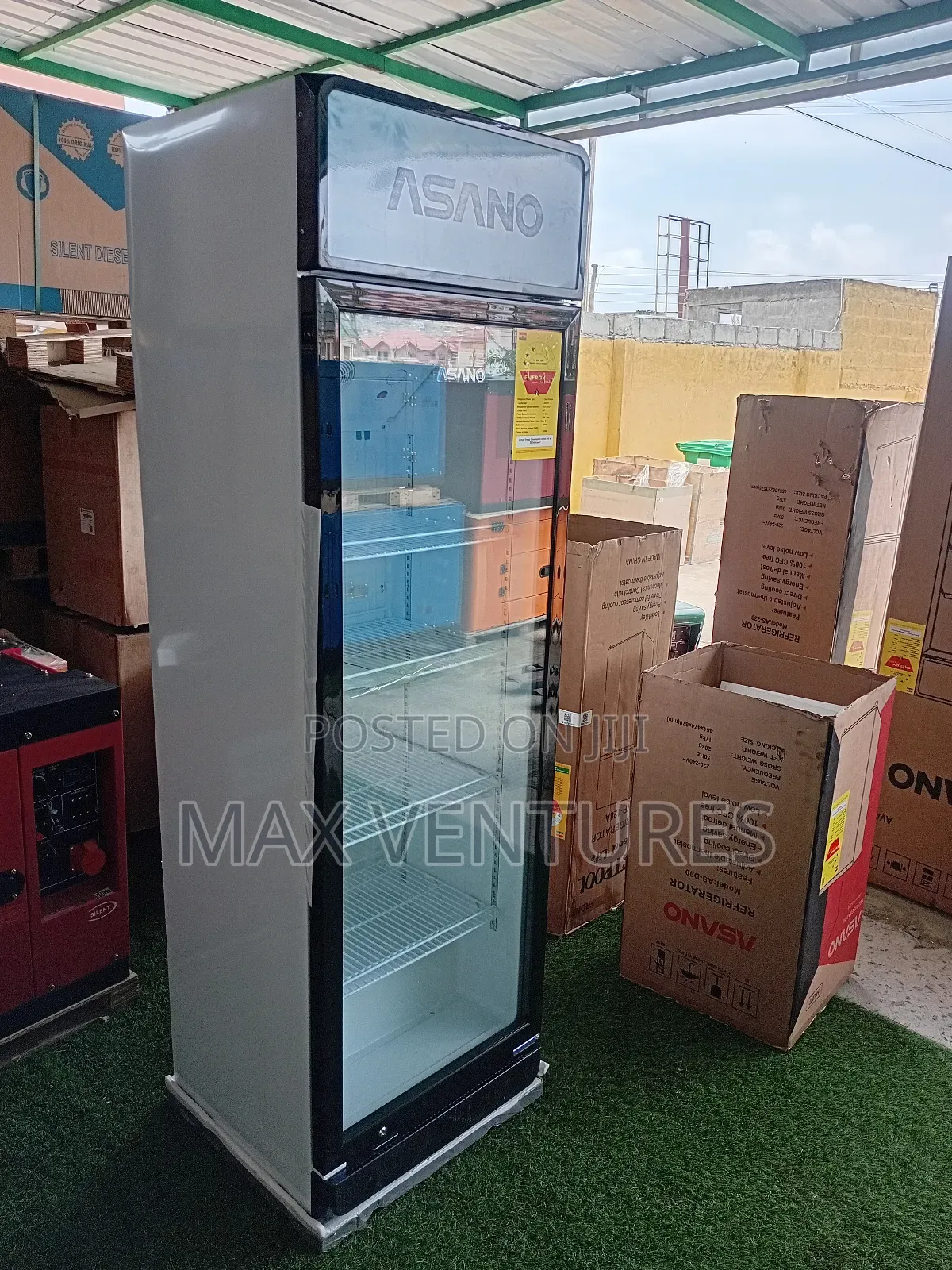 Asano Chest Freezer Quiet Operation Glassed Door