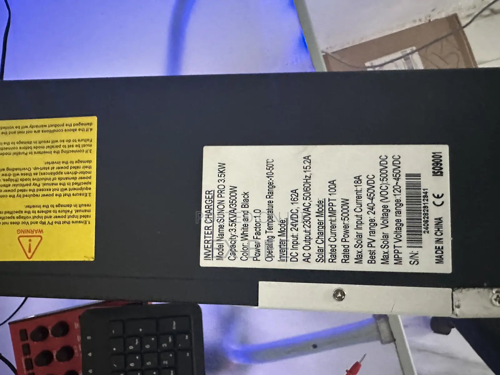 Sako 24v 3.5kva Batteryless Solar Inverter*Used*