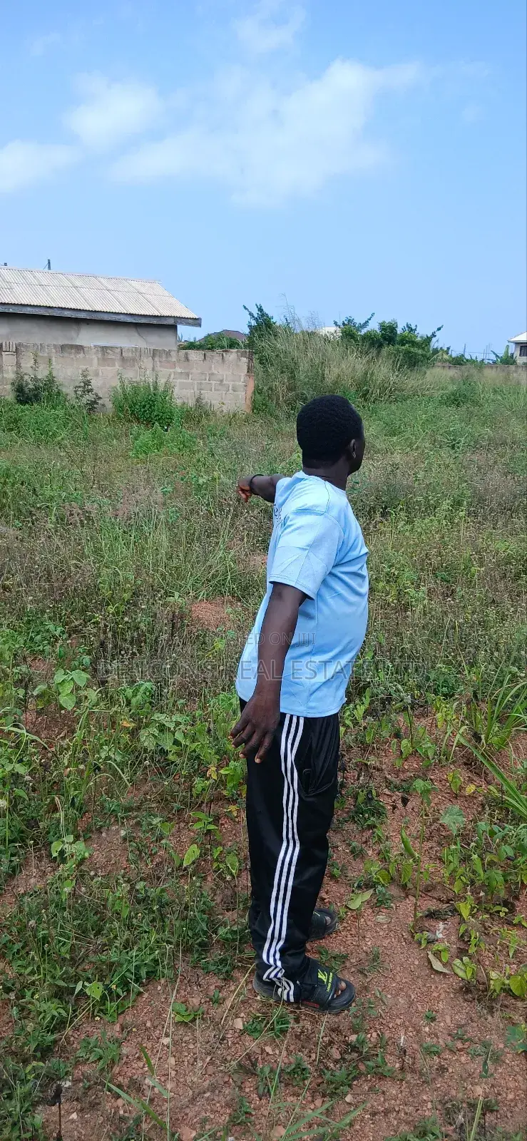 Full Plot Fenced in Kasoa Dawa Near the Sea for Dale