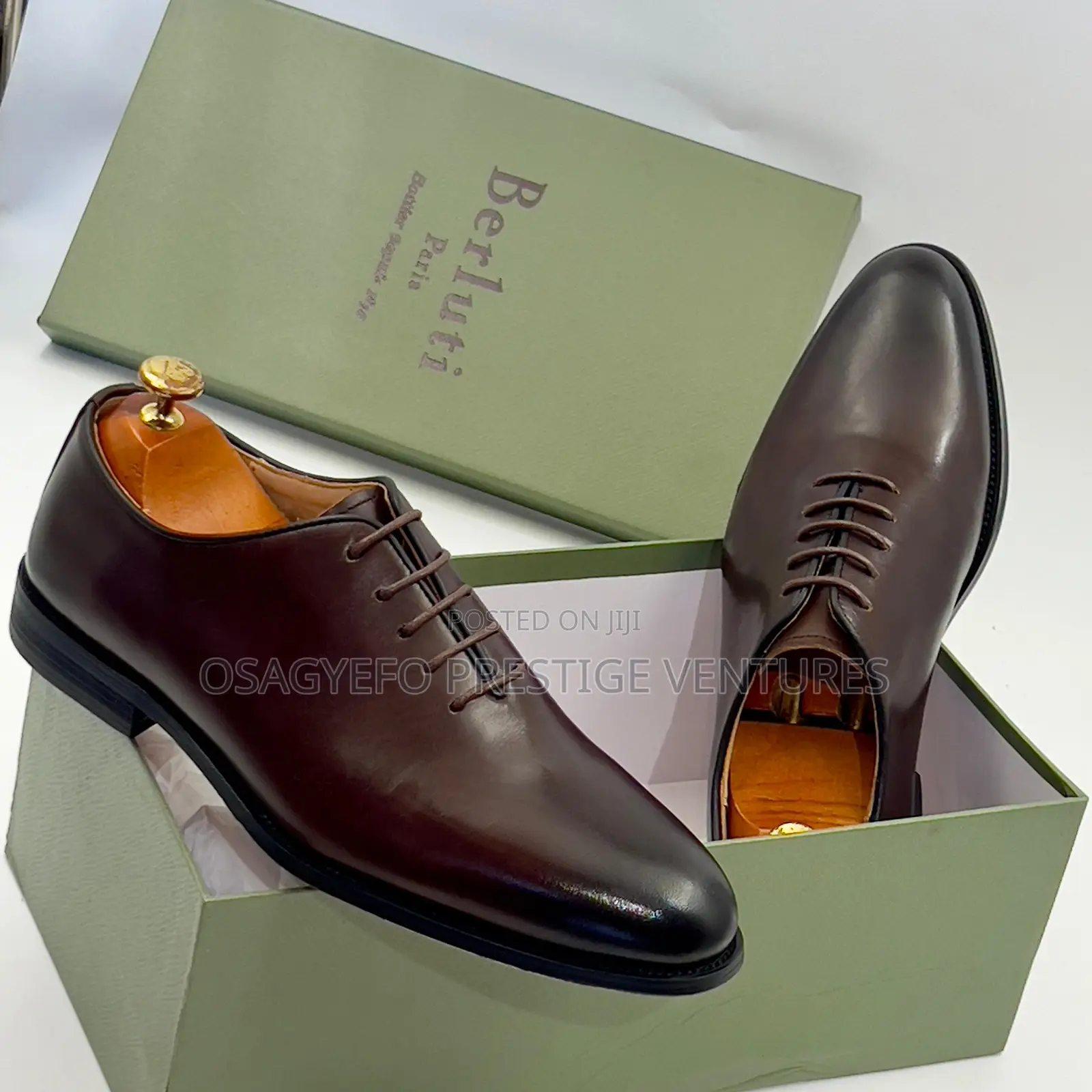 High Quality Berluti Coffee Shoe