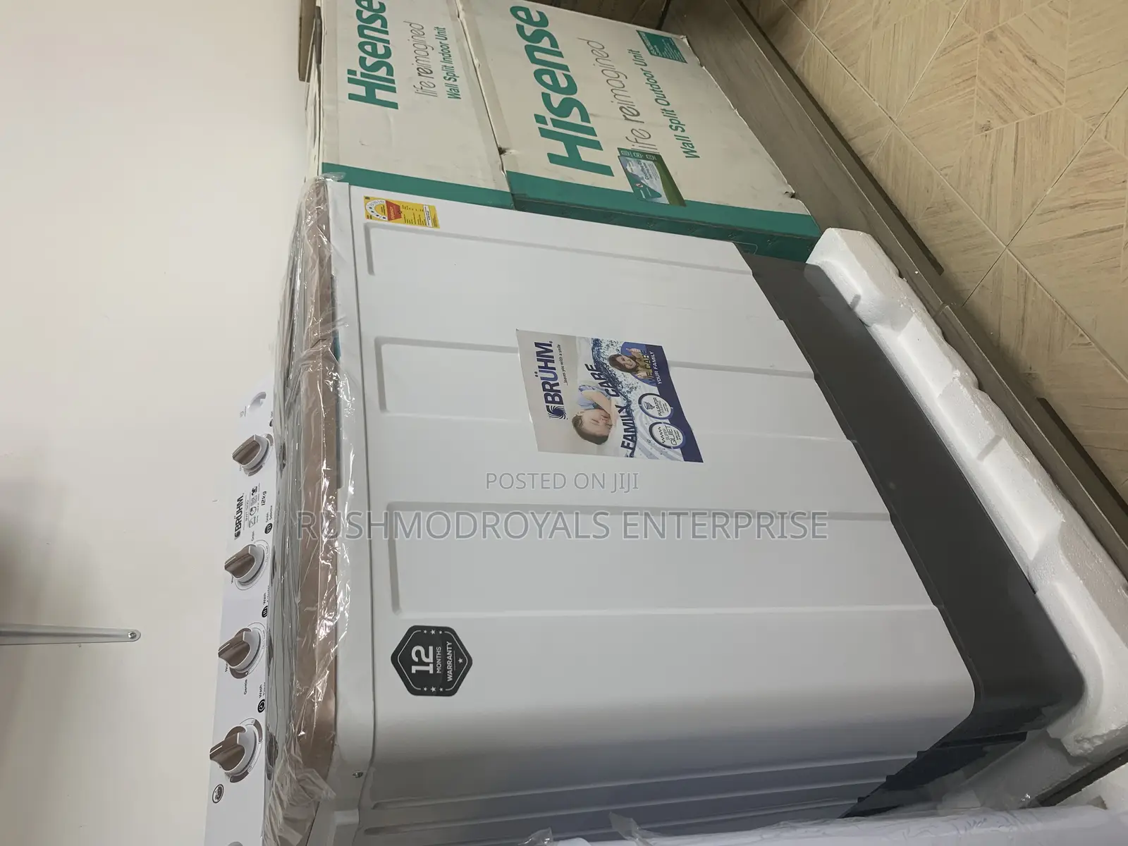 Bruhm 12kg Energy Saving Washing Machine