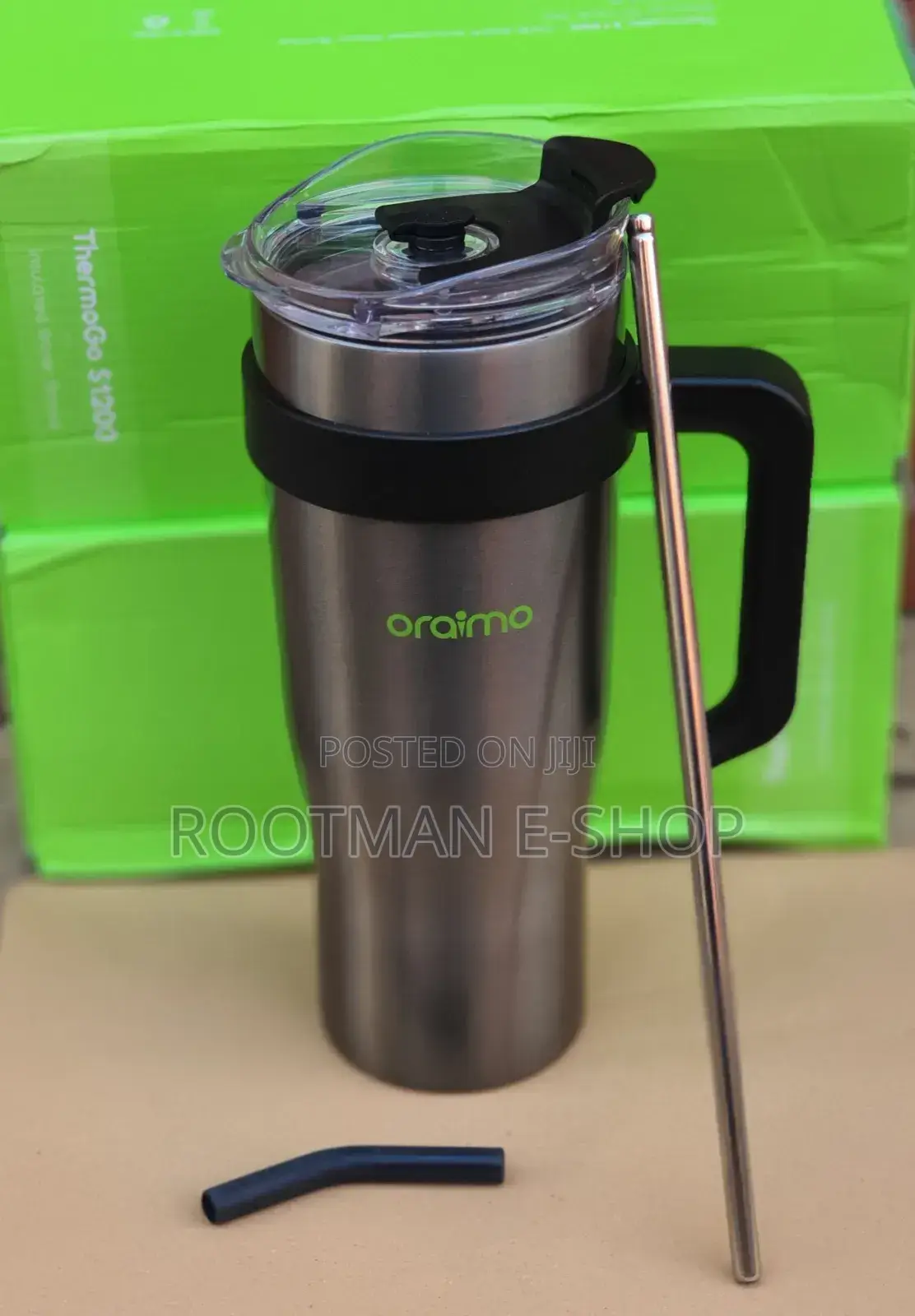 Thermago 1.2l Large Insulated Water Bottle by Oraimo
